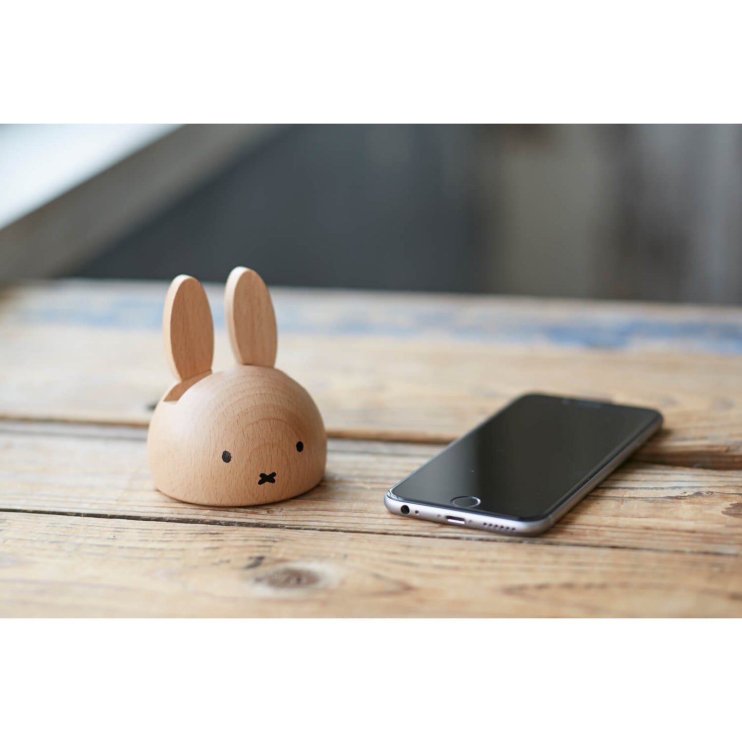 木製 ミッフィー スマホスタンド 収納 ディスプレイ 小物置き 雑貨